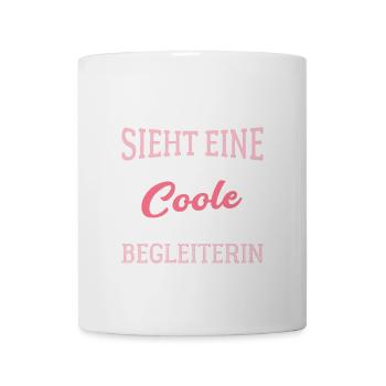 So sieht eine richtig coole Flugbegleiterin aus - Tasse - Weiß - Vorne