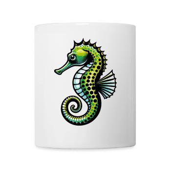 Hippocampe - Mug blanc - blanc - Devant