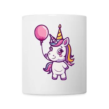 Unicorn Birthday Comic Cute - Mug - white - Front