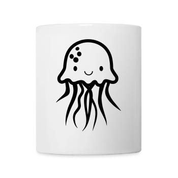Méduse - Mug blanc - blanc - Devant
