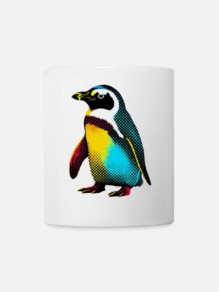 Pinguin - Tasse - Weiß