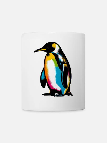 Pinguin - Tasse - Weiß