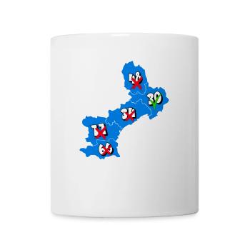 Languedoc Roussillon Region - Mug - white - Front