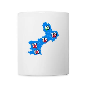 Languedoc Roussillon Region - Mug - white - Front