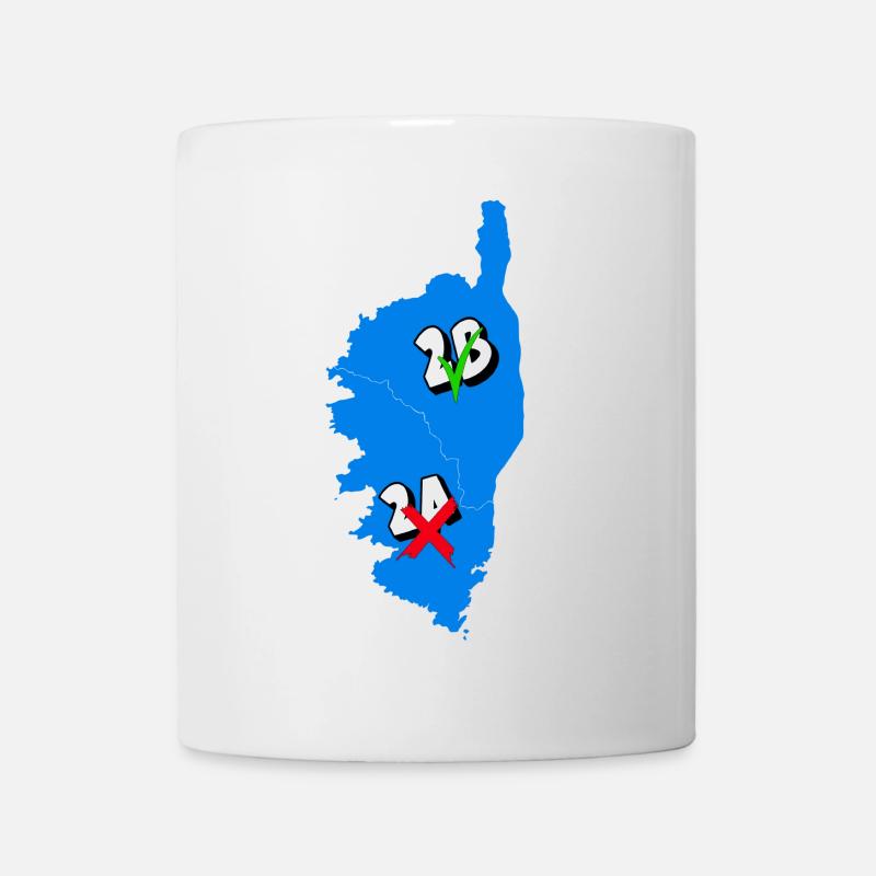 Région Corse - Mug blanc - blanc