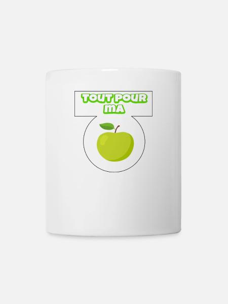 Alles für meinen Apfel - Tasse - Weiß