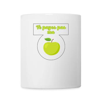 Don't pay for my apple - Mug - white - Front