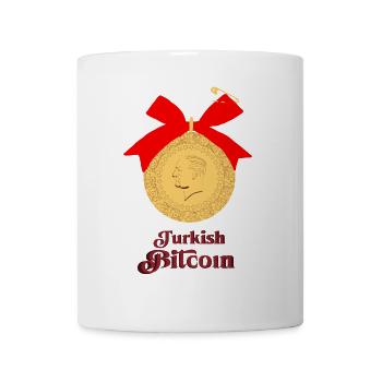 Turkish Bitcoin - Mug - white - Front