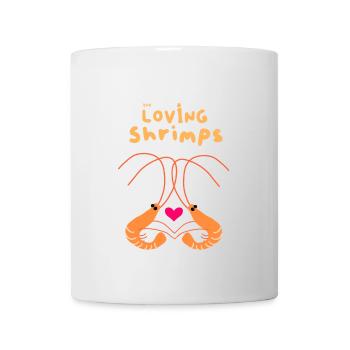 Garnelen zu zweit - Tasse - Weiß - Vorne