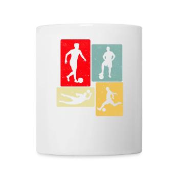 Soccer Vintage Retro - Mug - white - Front