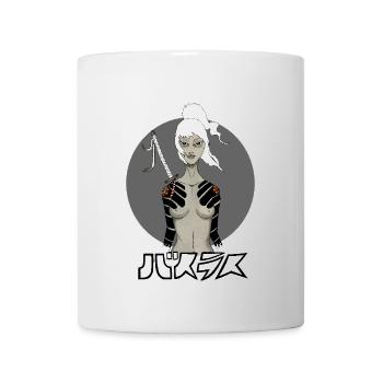 Samurai Girl - Tasse - Weiß - Vorne