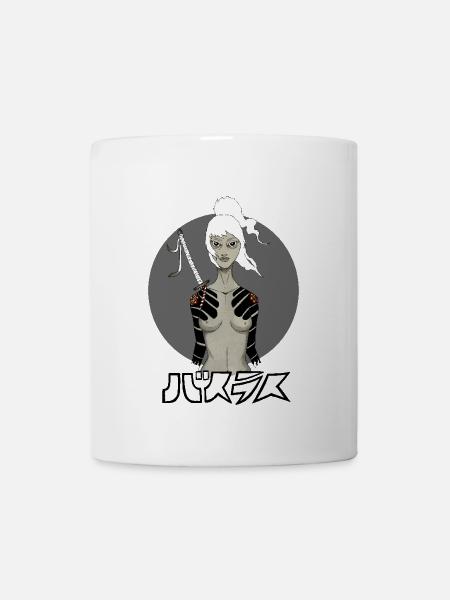 Samurai Girl - Tasse - Weiß