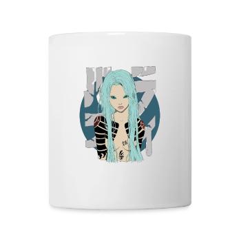 Blue - Tasse - Weiß - Vorne