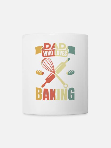 Bäcker Vater - Tasse - Weiß