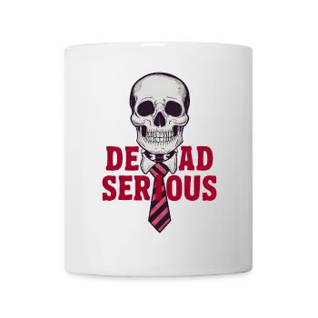 Mort sérieux - Mug blanc - blanc - Devant