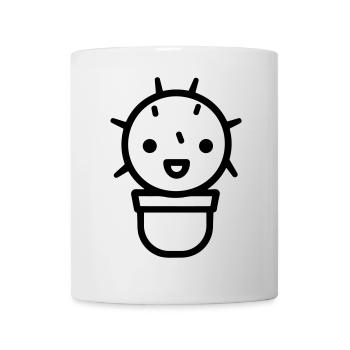 Kaktus - Tasse - Weiß - Vorne