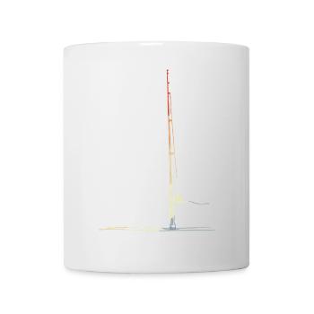 Angel Sketch Vintage Look - Mug - white - Front