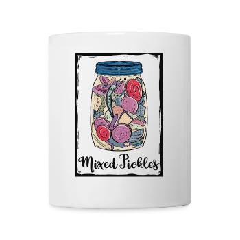 Mixed Pickles Glas - Tasse - Weiß - Vorne