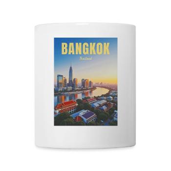 Bangkok, Thaïlande - Mug blanc - blanc - Devant