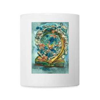 Magical novel - Mug - white - Front