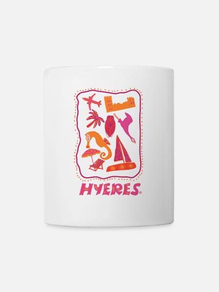 Méli mélo Hyères les palmiers voyage France - Mug blanc - blanc