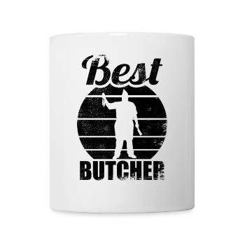 Boucher - Mug blanc - blanc - Devant