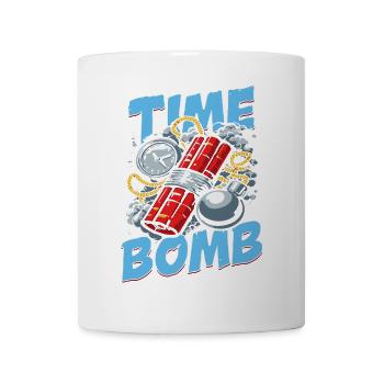 Time Bomb – Explosives Streetwear-Design - Tasse - Weiß - Vorne