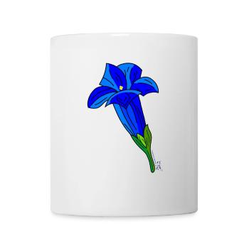BAVARIAN UNICORN - Enzian - Tasse - Weiß - Vorne