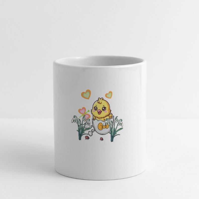 Easter Egg Easter Chick Retro Eggs Egg Kids Mug