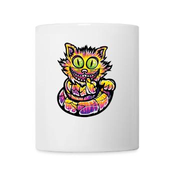 Chat sauvage - Mug blanc - blanc - Devant