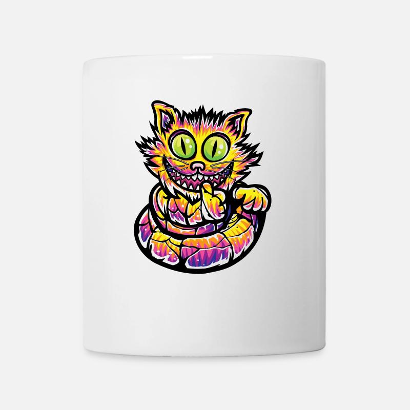 Chat sauvage - Mug blanc - blanc