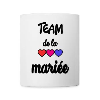 MARIEE. FUTURE MARIEE. EVJF. TEAM. TEAM MARIEE - Mug blanc - blanc - Devant