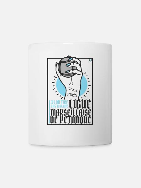 Marseille Pétanque League - Mug - white