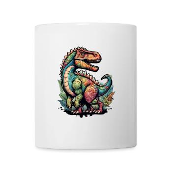 Colorful dragon design for fantasy fans - Mug - white - Front