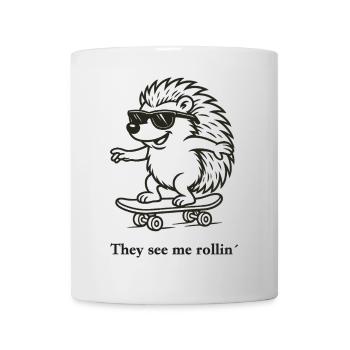 They see me rollin´ - Tasse - Weiß - Vorne