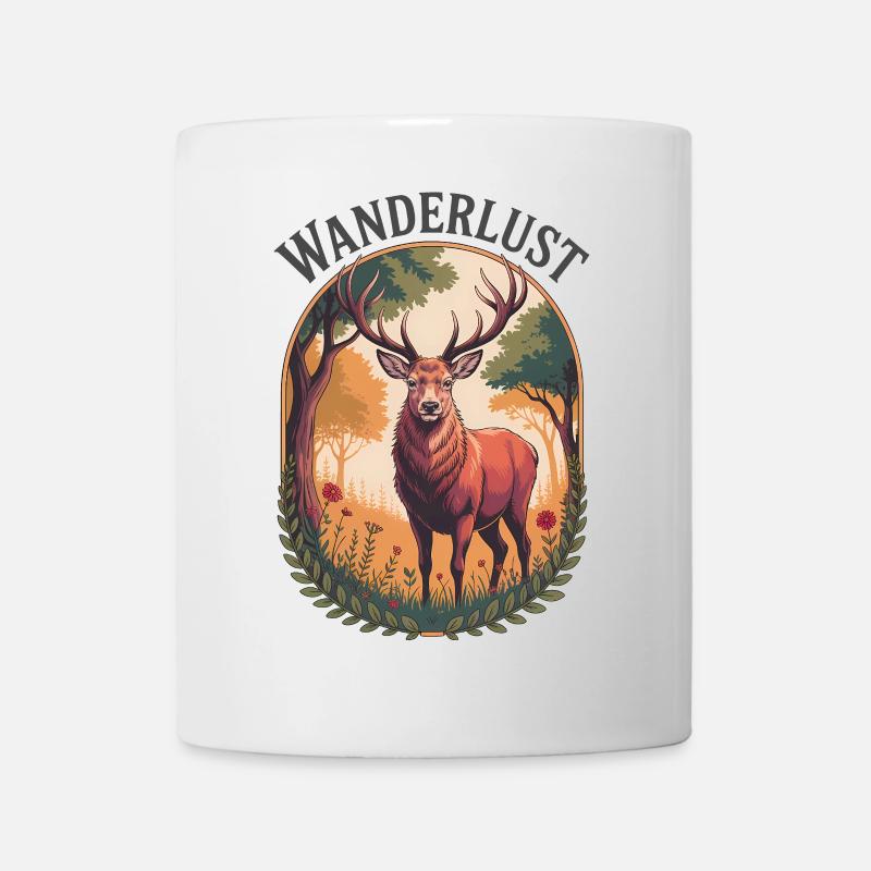 Wanderlust - Mug - white