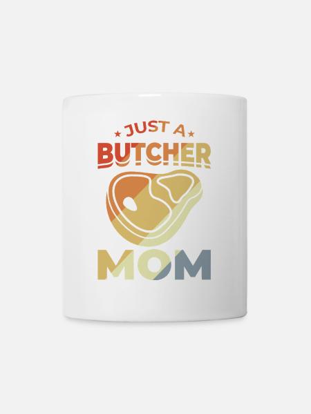 Schlachter Mutter - Tasse - Weiß