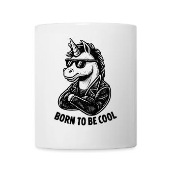 Born to Be Cool - Tasse - Weiß - Vorne