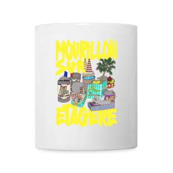 Mourillon on the shelf Toulon - Mug - white - Front