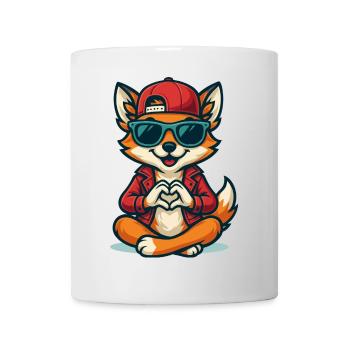 Foxy Love Vibes - Mug blanc - blanc - Devant