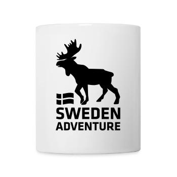 Sweden Adventure - Tasse - Weiß - Vorne