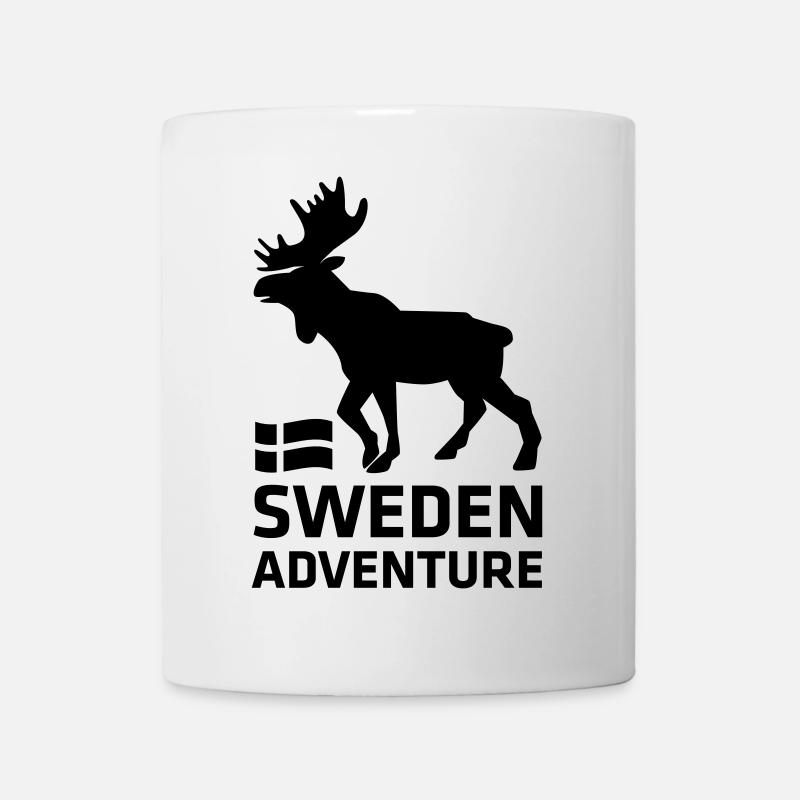 Sweden Adventure - Tasse - Weiß