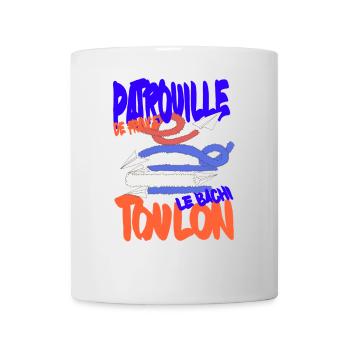 Patrouille de France Toulon 15 August - Mug - white - Front