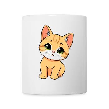 Cute cat - Mug - white - Front