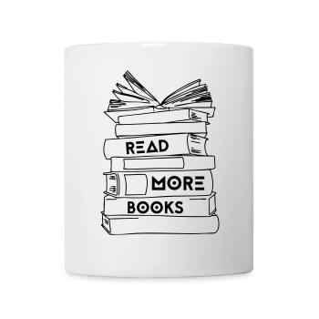 Read More Books - Colour - Mug - white - Front
