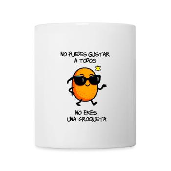 Croquette à la mode - Mug blanc - blanc - Devant