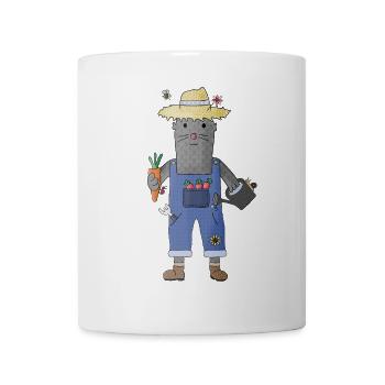 Master Mole Garden under control - Mug - white - Front