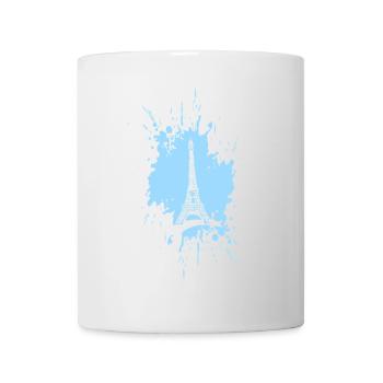 Eiffelturm in a Splash - Tasse - Weiß - Vorne
