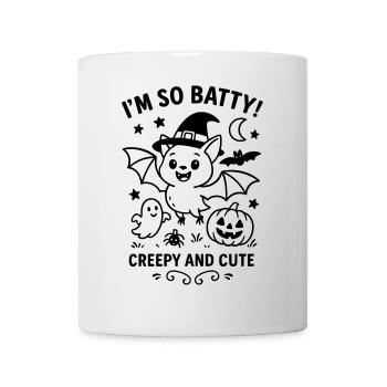 Batty - Mug blanc - blanc - Devant
