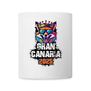 Gran Canaria 2025 Holiday Fox - Mug - white - Front
